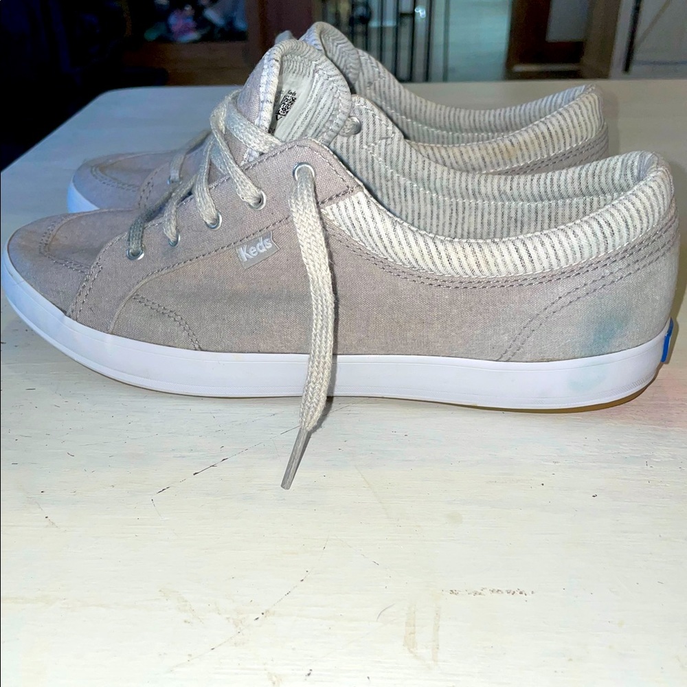 Keds Womens Center Chambray Sneakers WF60316